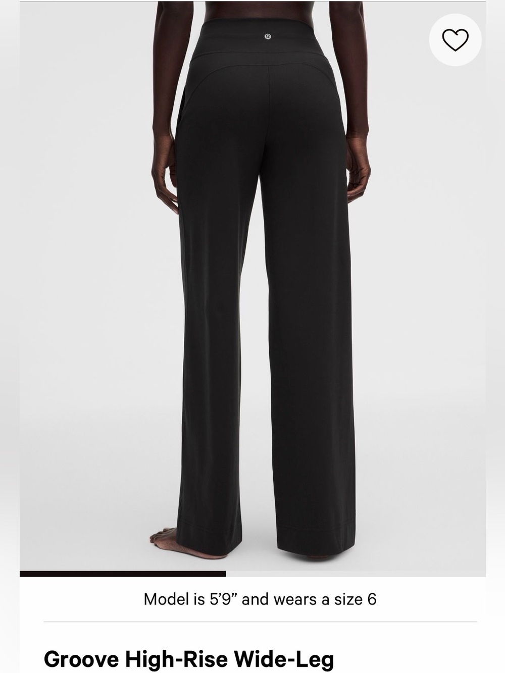 Lululemon Groove High-Rise Wide-Leg Pant - Picture 2 of 9